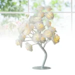 Rose Bedside Night Light Girl Heart Room Decoration Table Lamp, AC 220V - Image 4