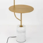 Minimalist Marble with Small Table Floor Lamp - Image 7