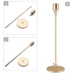 Creative Single Head Candlestick Candle Holder Wedding Table Decoration - Image 3