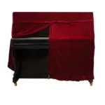 Gold Velvet Instrument Dust Cover Piano Full Cover - Image 4