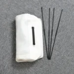 Drawstring Style Laundry Hamper PU Bottom Oxford Cloth Dirty Clothes Storage Bag Small Foldable Laundry Basket - Image 6