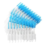 200pcs / Box Double Head Soft Silicone Spiral Floss Portable Dental Care Cleaning Tool - Image 5