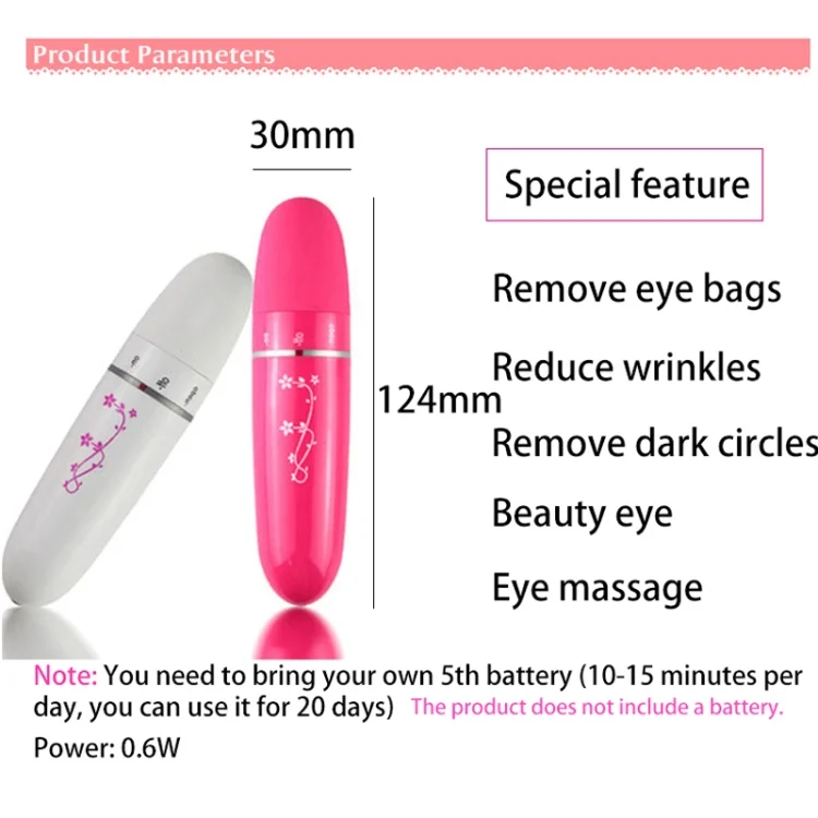TBD078972401A_6.webp 2 PCS Mini Electric Portable Eye Massager Eye Care Beauty Instrument - Image 7
