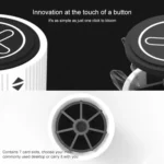 Wowcase Mini Screwdriver Bit Storage Box One Key Lift Storage Barrel - Image 6