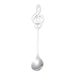 Creative Musical Note Spoon Coffee Stirring Scoop Stainless Steel Titanium Music Bar Spoon Gift Spoon