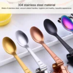 Creative Coffee Spoon Mermaid Shape Handle Spoons Flatware Drinking Tools - Image 4