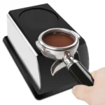 Stainless Steel Silicone Espresso Coffee Tamper Stand Barista Tool Powder Pad Hammer Pad - Image 4