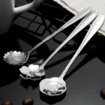 3 PCS Stainless Steel Household Creative Flower Spoon Coffee Stirring Spoon - Image 4