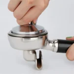 Stainless Steel Solid Wood Handle Integrated Coffee Powder - Image 5