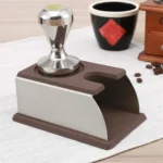 Stainless Steel Solid Wood Handle Integrated Coffee Powder - Image 6