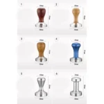 Stainless Steel Solid Wood Handle Integrated Coffee Powder - Image 7