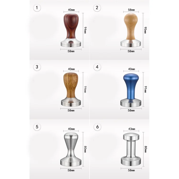 TBD082964001_6.webp Stainless Steel Solid Wood Handle Integrated Coffee Powder - Image 7