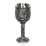 3D Viking Skull Coffee Beer Mug Skull Mug Beer Wine Drink Gift Stainless Steel Knight Decorative Cup for Men