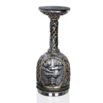 3D Viking Skull Coffee Beer Mug Skull Mug Beer Wine Drink Gift Stainless Steel Knight Decorative Cup for Men - Image 4