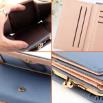 Short Wllet Lady Small Wallet Multi-Card Three Fold - Image 6