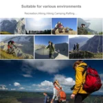 2 PCS Mini Pocket Keychain Flashlight Micro LED Squeeze Light Outdoor Camping Ultra Bright Emergency Key Ring Light Torch Lamp - Image 7