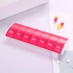 Portable Seven-part Mini Storage Pill Box - Image 2