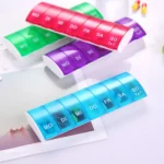 Portable Seven-part Mini Storage Pill Box - Image 4