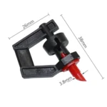 10 PCS Micro-Drip Irrigation Accessories Selling 360 Degree Rotating Sprinkler Threaded Interface - Image 5