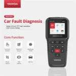 YAWOA YA401 Car Engine Fault Diagnostic Instrument OBD2 Car Fault Reading Card Battery Detector - Image 2
