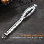 Stainless Steel Fish Scale Planer Household Hand-held Fish Scale Remover - Image 4