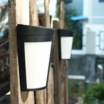 6 LEDs Outdoor IP65 Waterproof Energy Saving Solar Powered LED Wall Lamp Security Light - Image 2
