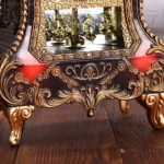 Vintage Clock Classical Royalty Sitting Room TV Cabinet Desk Imperial Furnishing Creative Sit Pendulum Clock - Image 8