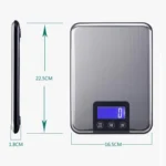 5 / 15kg x 1g Stainless Steel High Precision Kitchen Touch Electronic Scale - Image 6