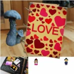 10 inch Paste-style Vintage Loose-leaf Iron Hoop Photo Album - Image 4