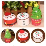 Christmas Creative Cake Towel Gift Washcloth Christmas Cute Towel Presents - Image 3