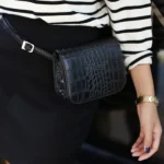 Vintage Women Alligator PU Leather Waist Pack Travel Belt Wallets Fanny Bags - Image 7