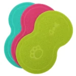 Lovely PVC Cat Litter Mat Eight-shaped  Anti-skid Placemat Pet Supplies - Image 6