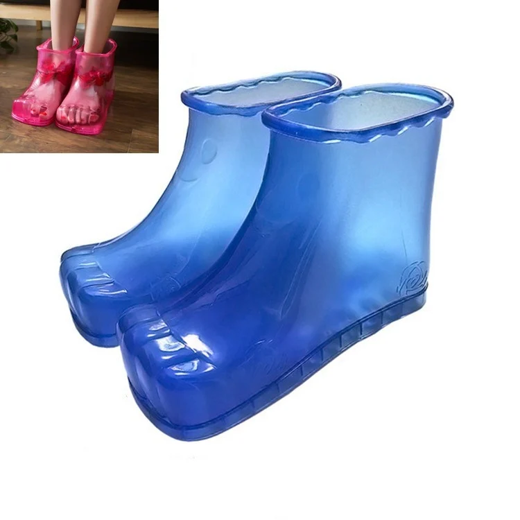 Portable Household Plastic High Tube Bubble Foot Shoes Bubble Bucket
