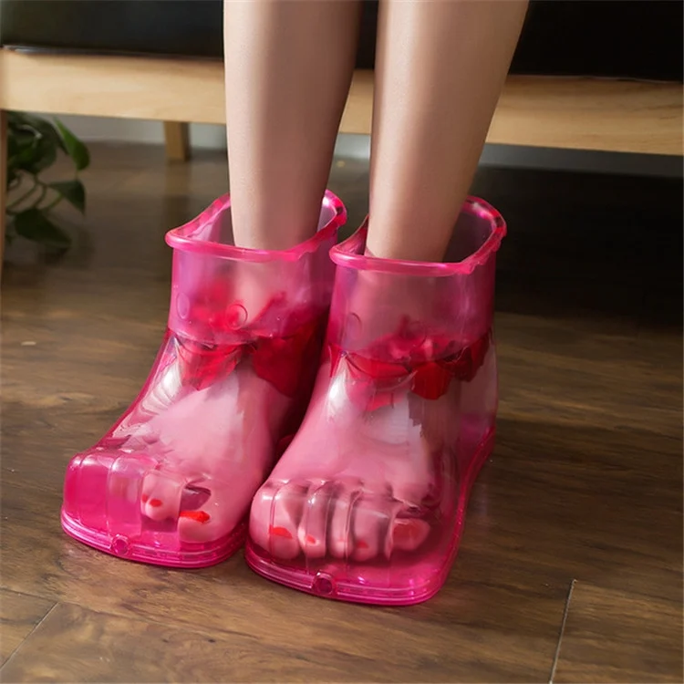 TBD091161302A_4.webp Portable Household Plastic High Tube Bubble Foot Shoes Bubble Bucket - Image 5