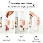 Portable Juicer Mini Electric Blender Portable Juicer - Image 6