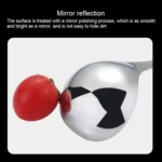 Stainless Steel Soup Spoon Restaurant Common Spoon Household Rice Bowl - Image 3