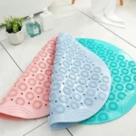 Bathroom Anti-slip Round Mat Suction Cup Massage Foot Pad - Image 2