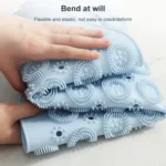 Bathroom Anti-slip Round Mat Suction Cup Massage Foot Pad - Image 4