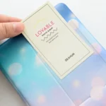 3 inch Colorful Starry Series PU Cover Album Photo Movie Ticket Storage Collection Photo Album Book - Image 4