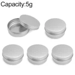 5 PCS Thread Refillable Aluminum Packaging Box Cosmetic Small Storage Case