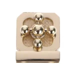 Plum Lock Handbag Luggage Alloy Lock - Image 3