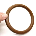 2 PCS Luggage Accessories Solid Wood Round Handle - Image 3
