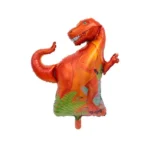 2 PCS Dinosaur Modeling Aluminum Foil Balloon Children Birthday Decoration Party Supplies Toy - Image 2