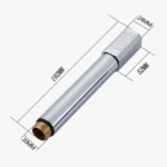 Bathroom Chrome Pure Copper Round Hand Chower - Image 4