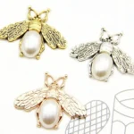 5 PCS Luggage Metal Bee Decorations - Image 5