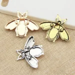 5 PCS Luggage Metal Bee Decorations - Image 6