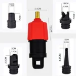Surfing Paddle Board Rubber Boat Inflatable Bed Air Valve Adapter Car Air Pump Adapter - Image 3