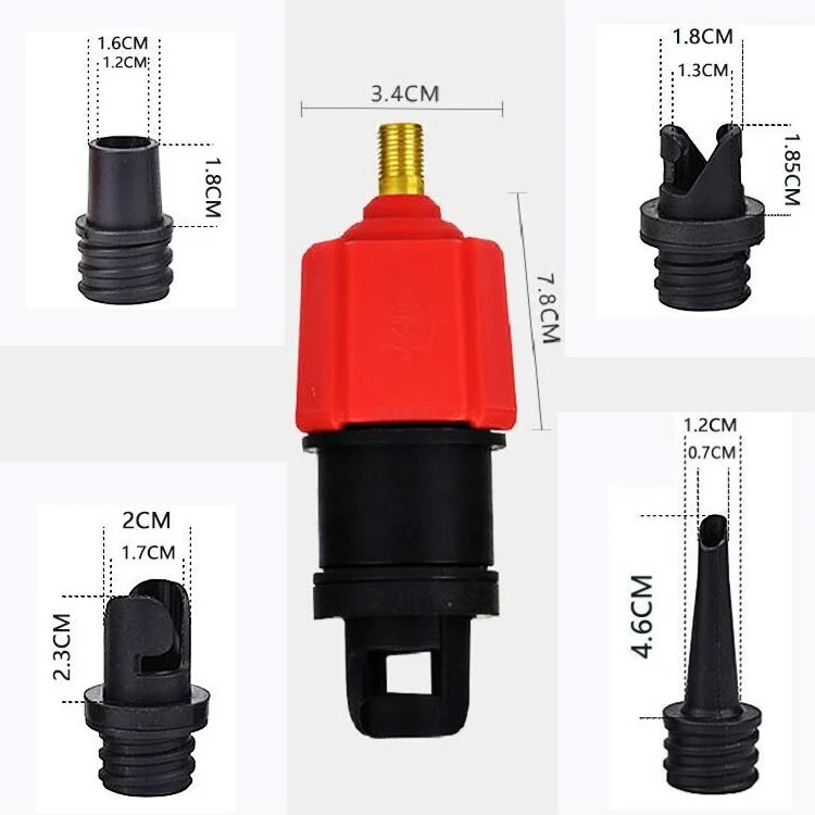 TBD095003001A_2.webp Surfing Paddle Board Rubber Boat Inflatable Bed Air Valve Adapter Car Air Pump Adapter - Image 3