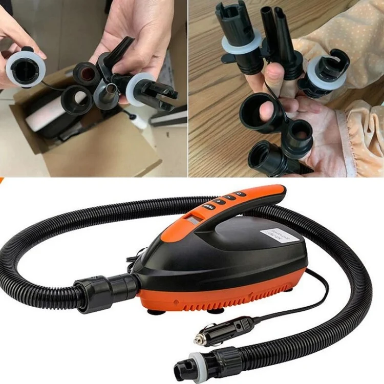 TBD095007301_5.webp Paddle Board High Pressure Electric Air Pump Kayak Rubber Boat Vehicle Air Pump - Image 6