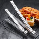 Stainless Steel Food Clip Bread Barbecue Clip Steak Buffet Clip, Size:9 inches - Image 7